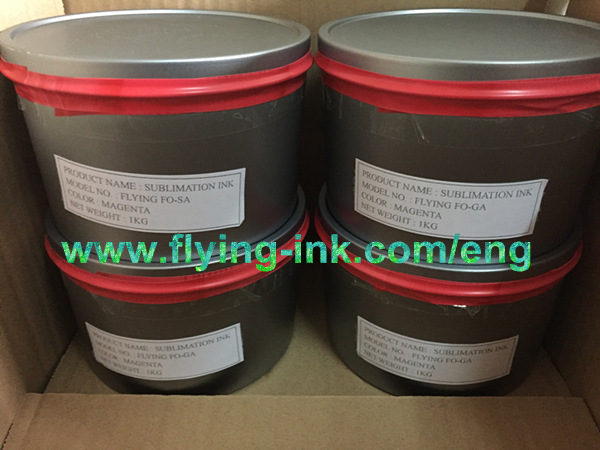 Dye sublimation offset inks