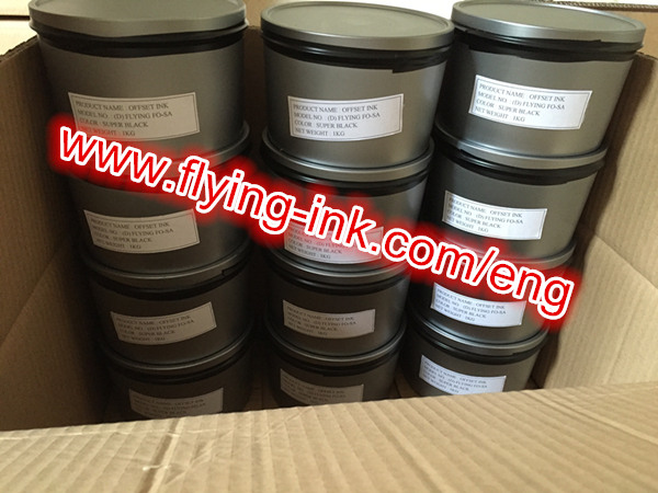 Offset dye sublimation printing ink with litho press